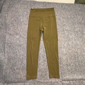 Girlfriend Collective Compressive High Rise Leggings Moss Green Womens Medium